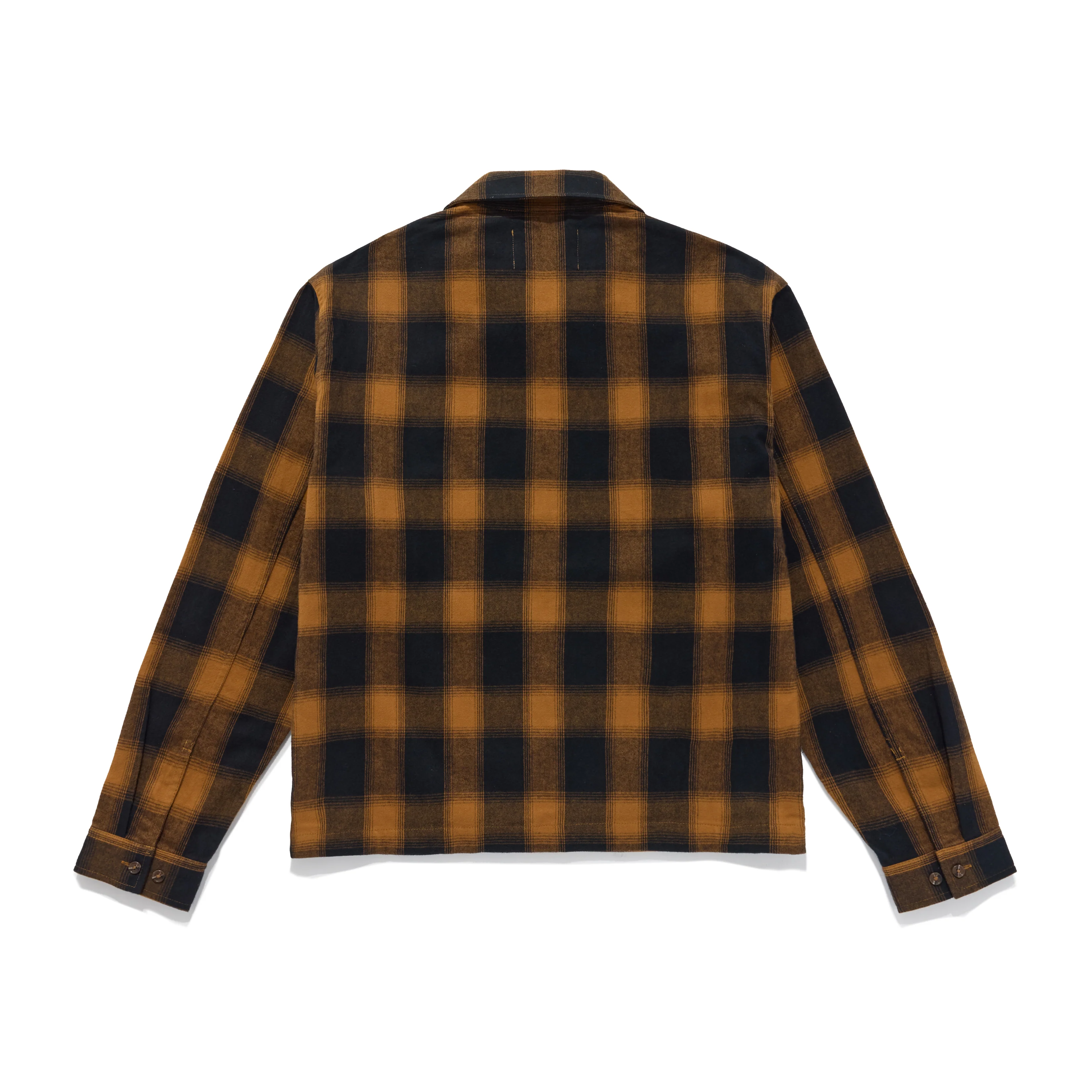 Brushed Cotton Flannel Shirt Jacket - Image 2