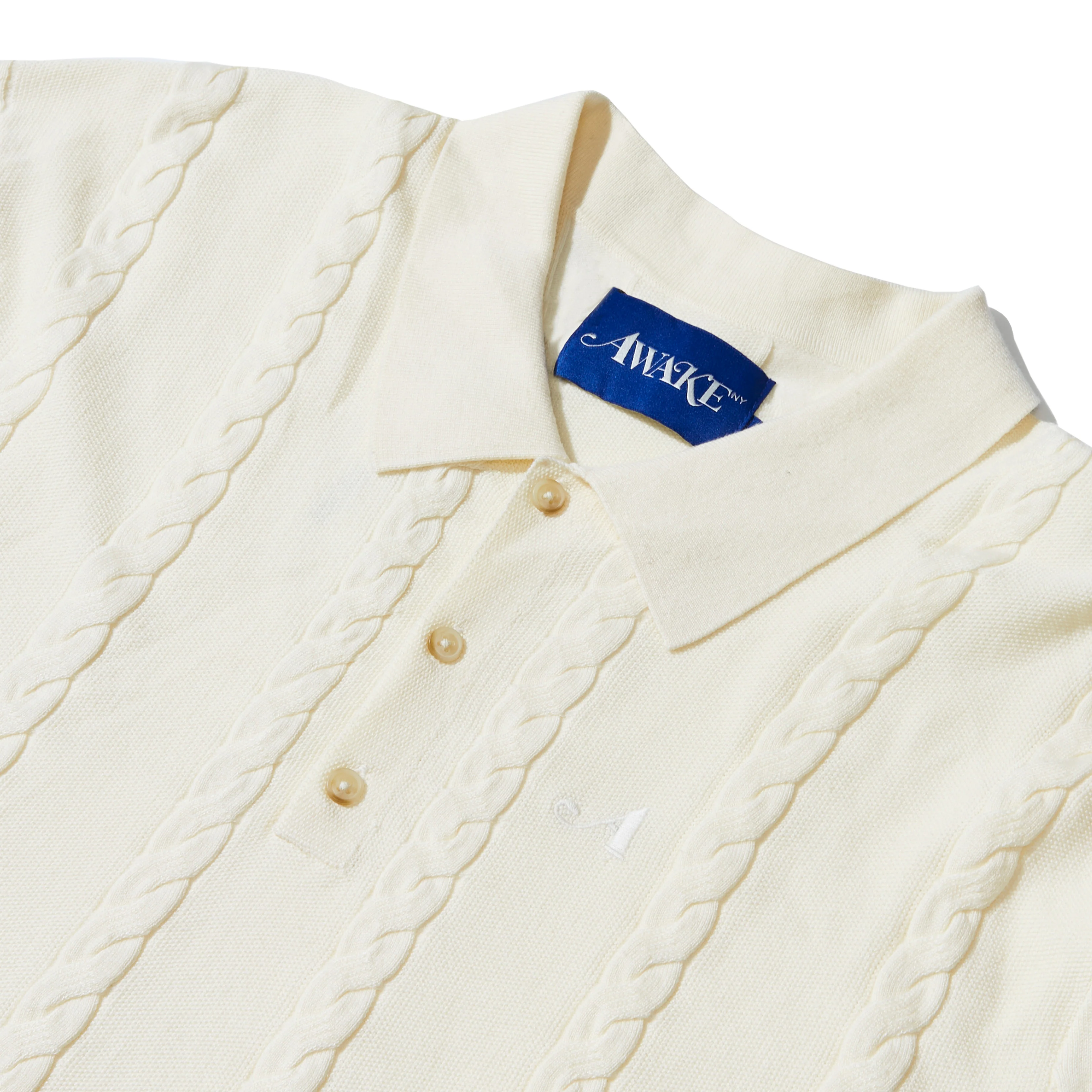 Cable Knit Polo - Image 3