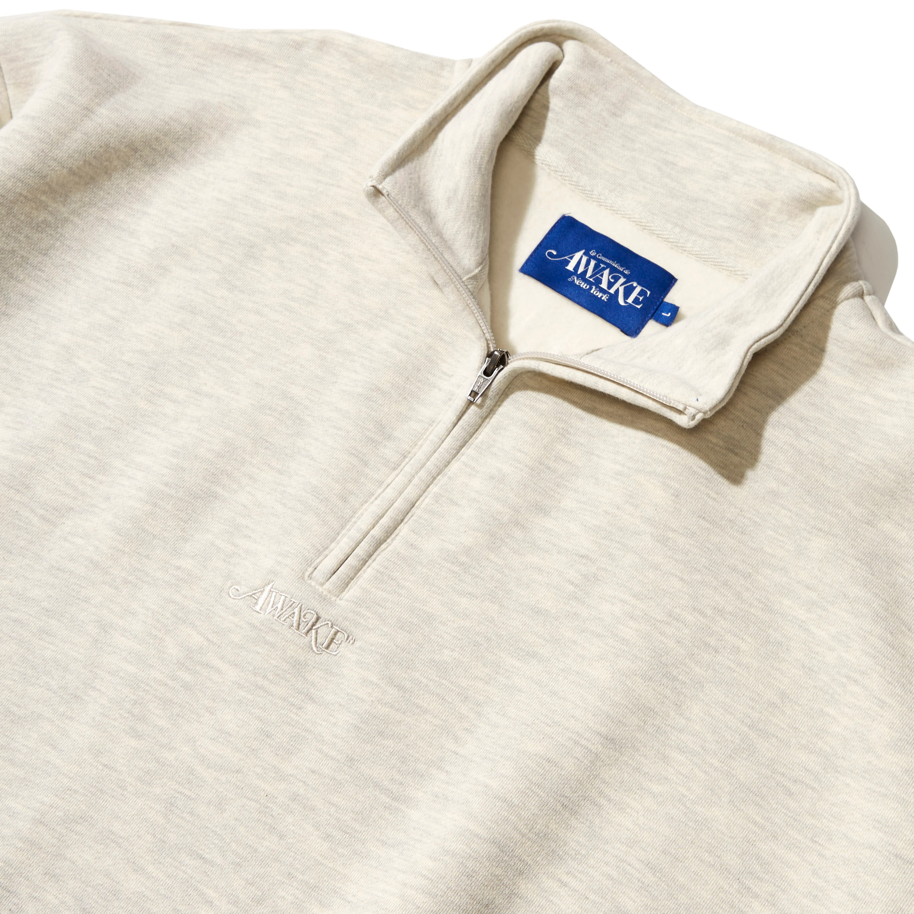 Classic Logo Embroidered Quarter Zip Sweatshirt - Image 2