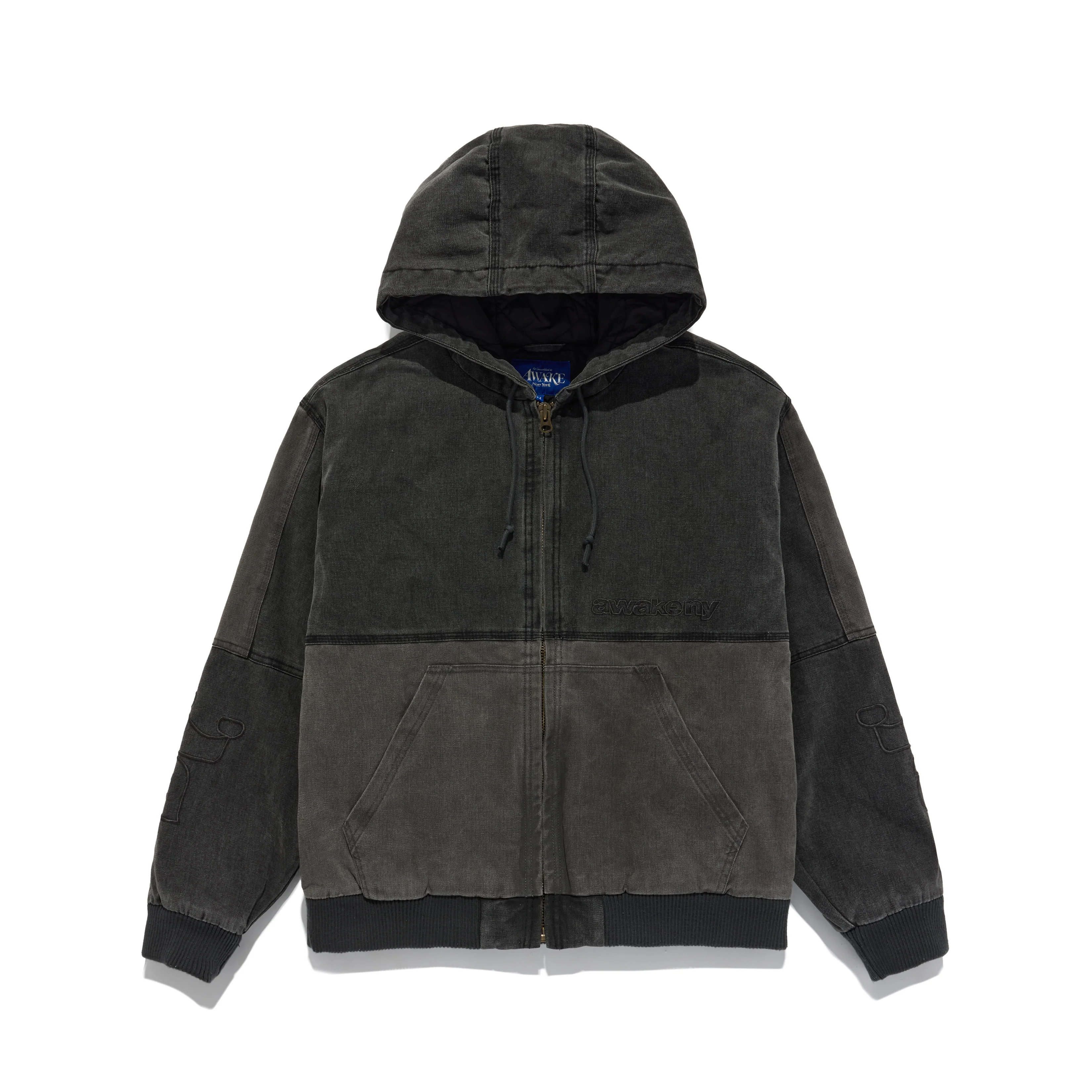 Contrast Canvas Work Jacket