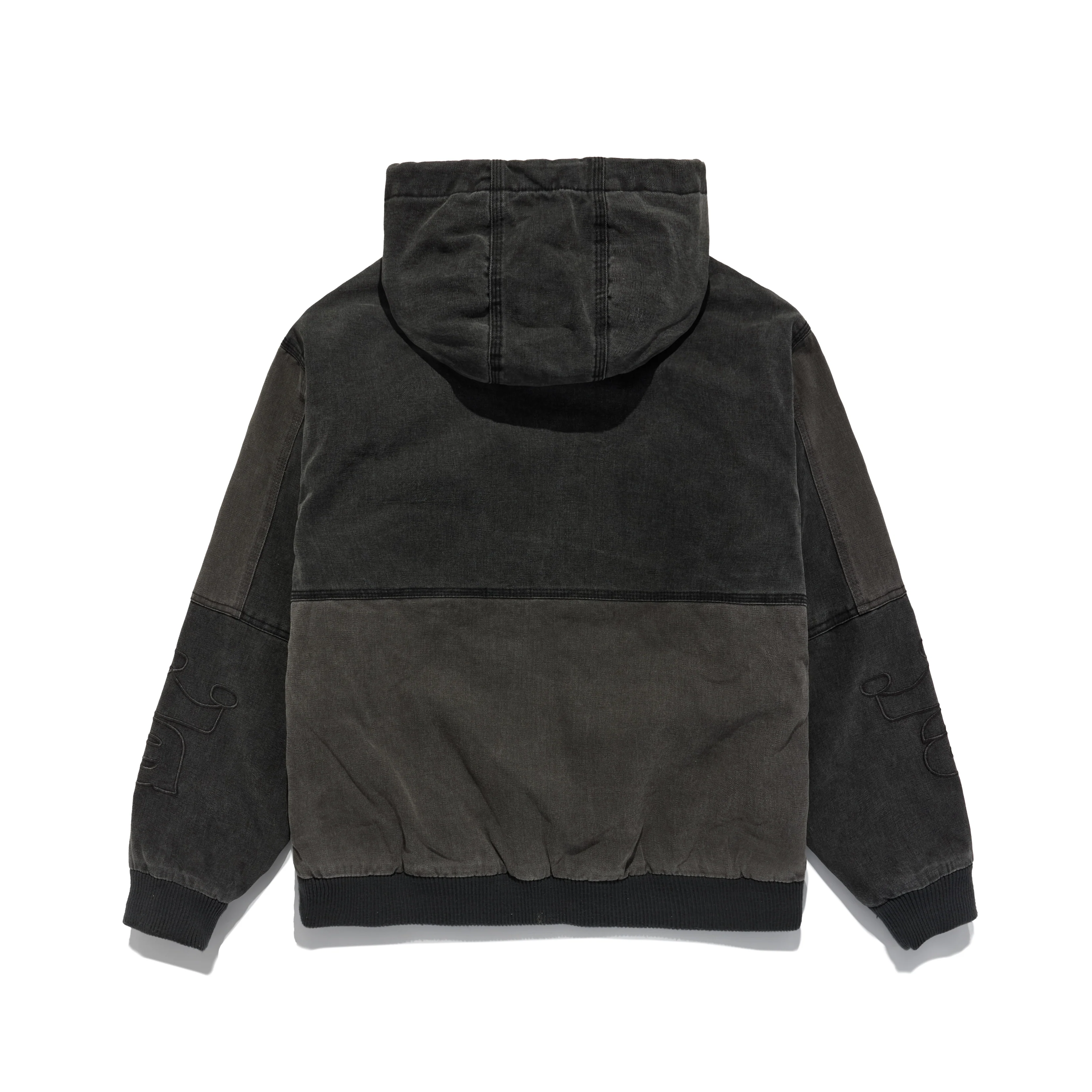 Contrast Canvas Work Jacket - Image 2
