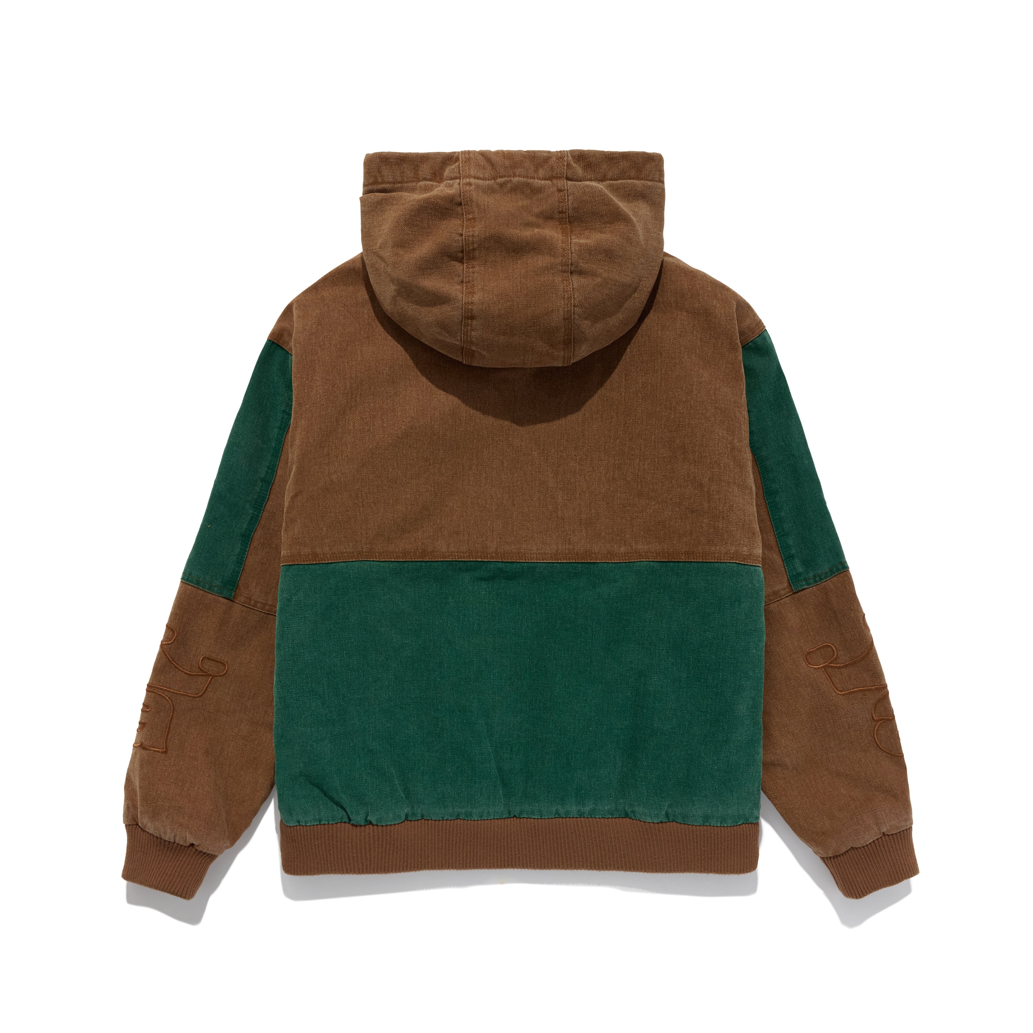 Contrast Canvas Work Jacket - Image 2