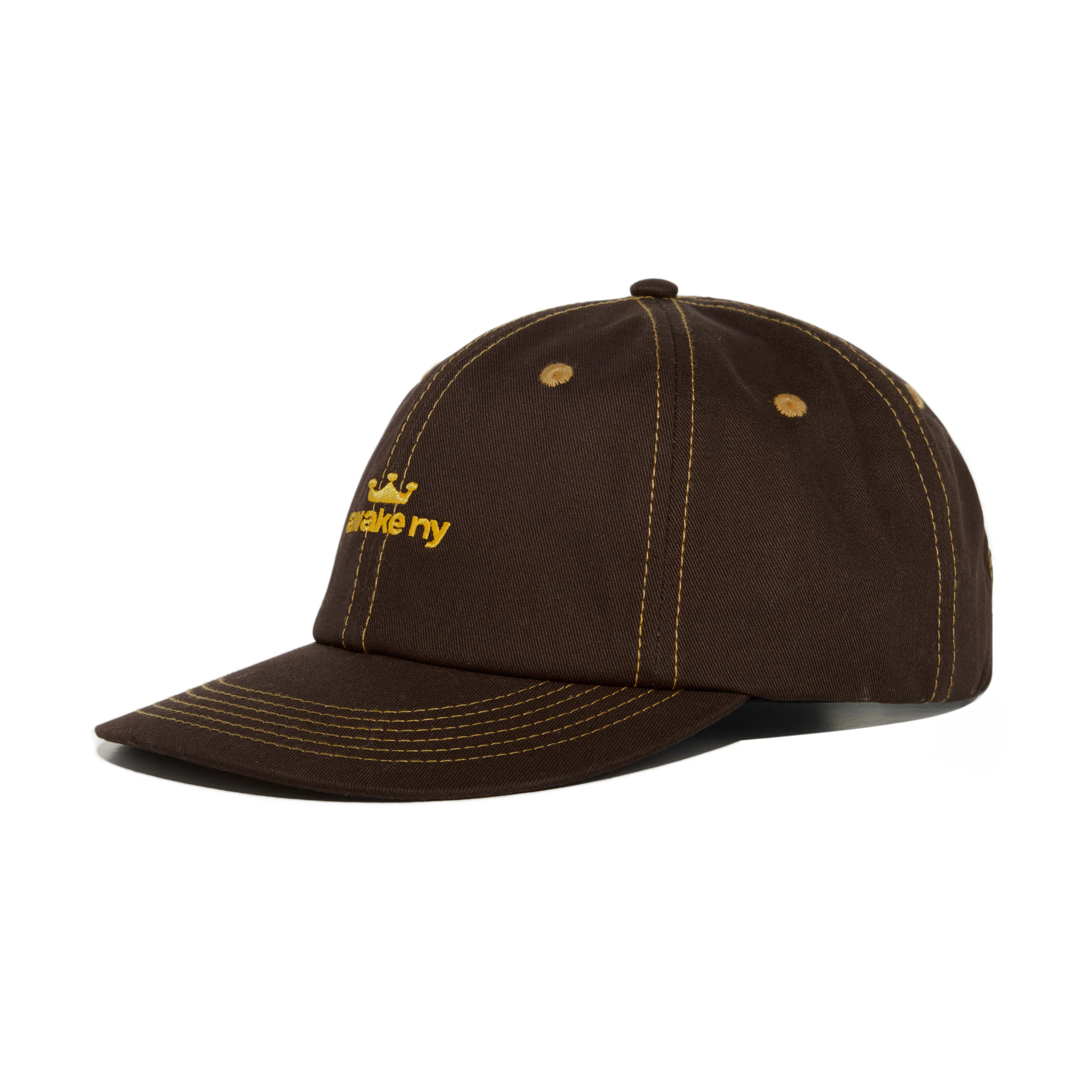 Contrast Stitch Crown Logo 6-Panel Hat - Image 2