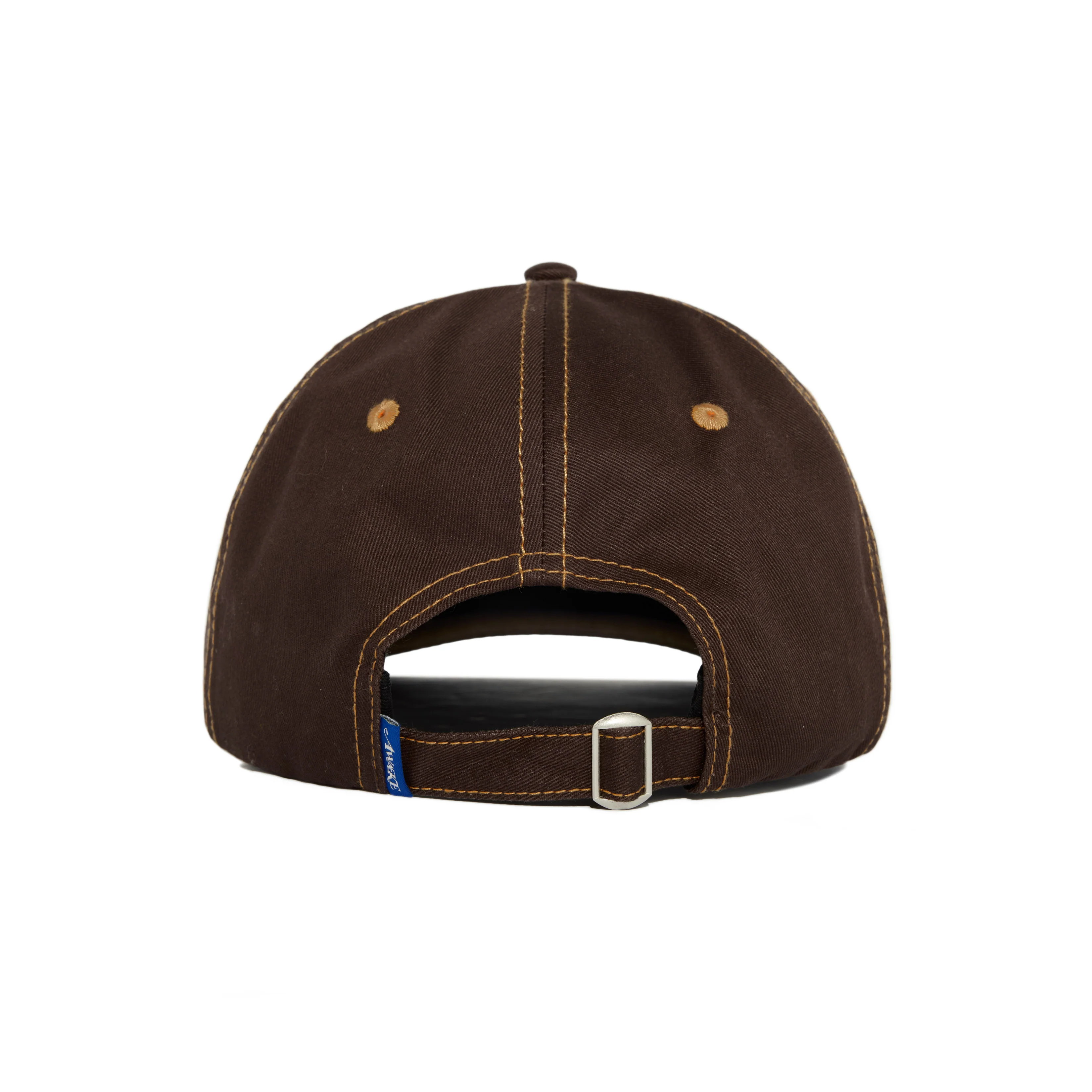 Contrast Stitch Crown Logo 6-Panel Hat - Image 3