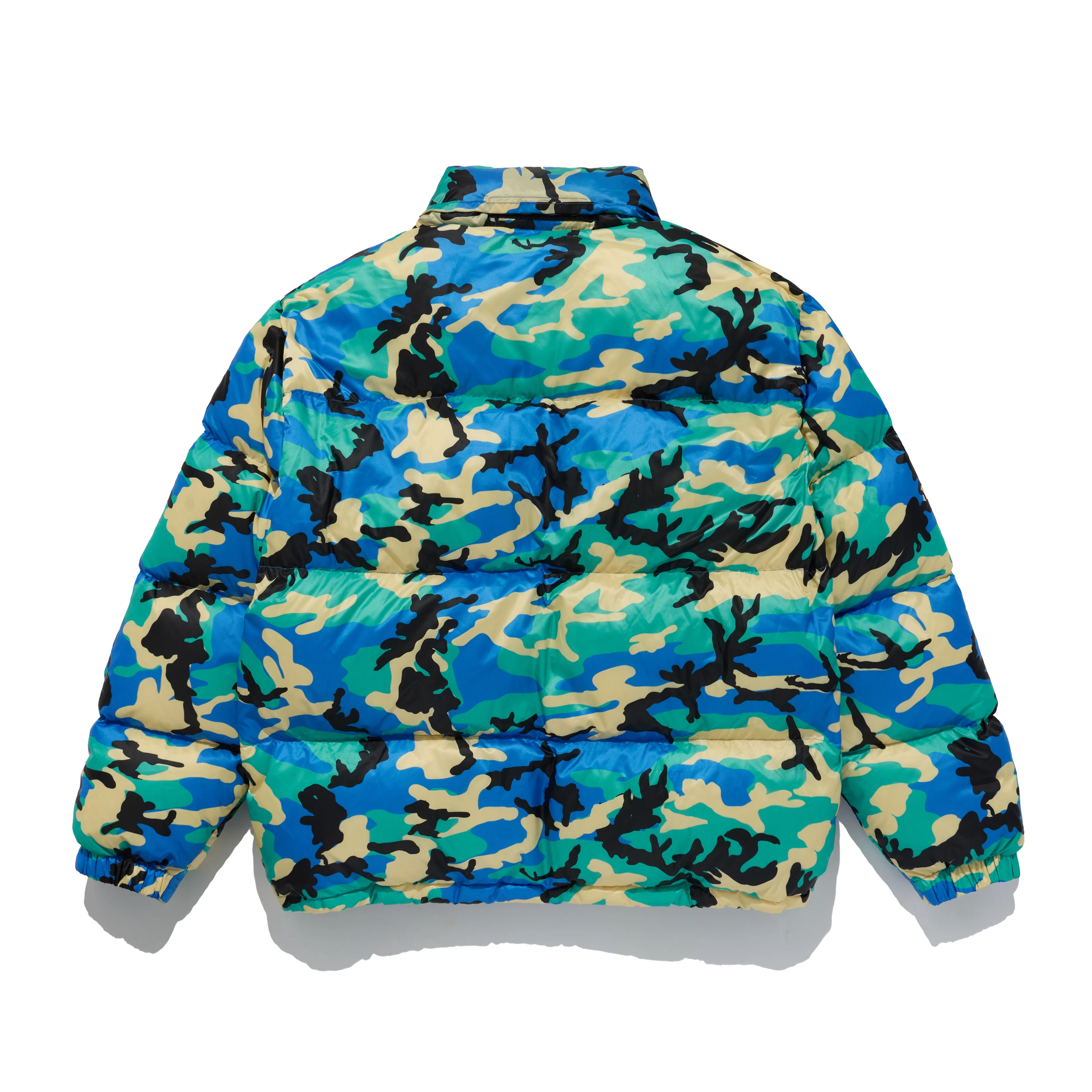 Digi Camo Nylon Puffer Jacket - Image 2