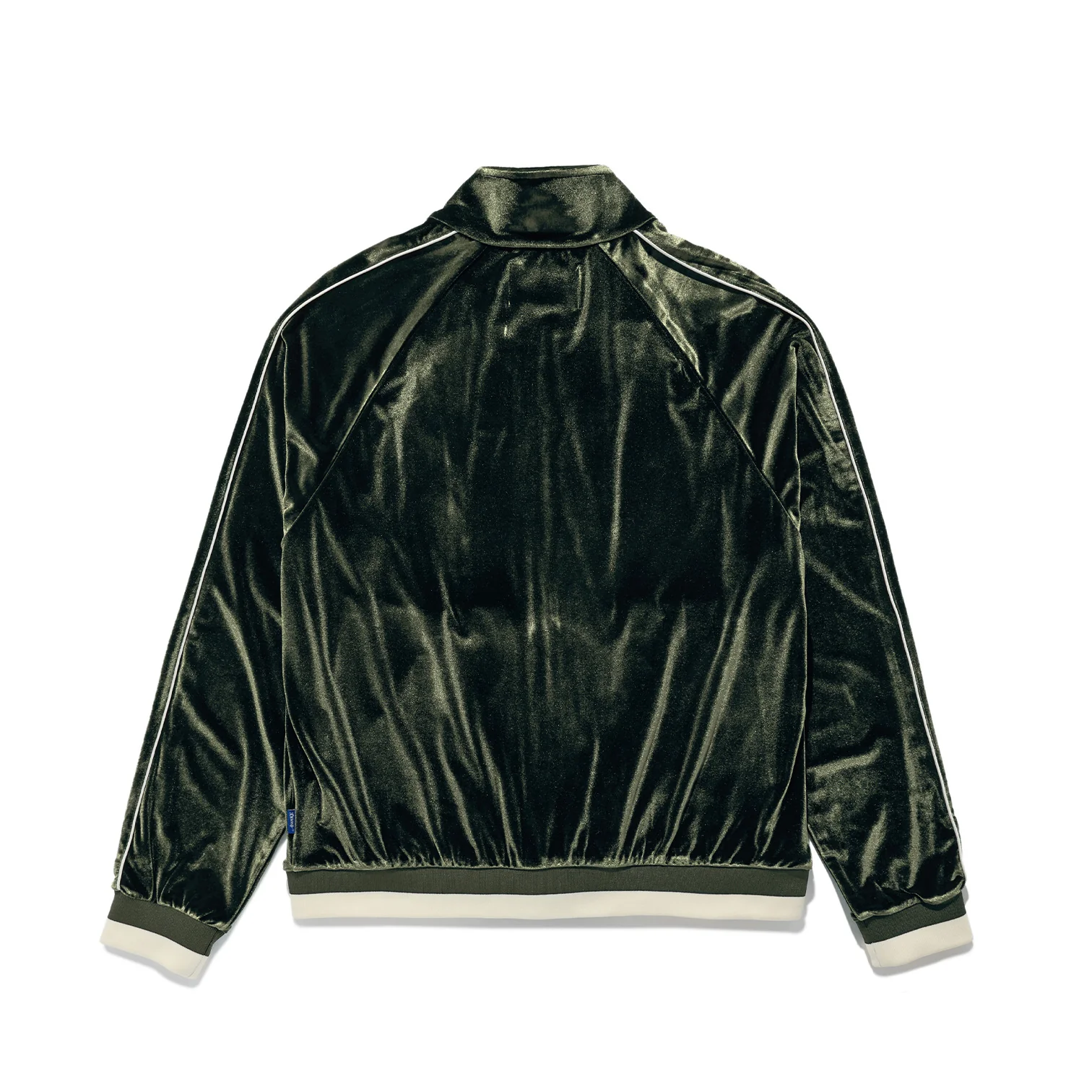 Star "A" Embroidered Velour Track Jacket - Image 2